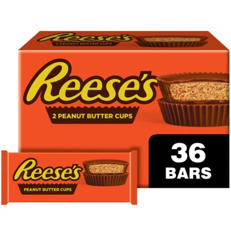 REESE-S Milk Chocolate Peanut Butter Cups. Candy Packs. 1.5 oz (36 Count)