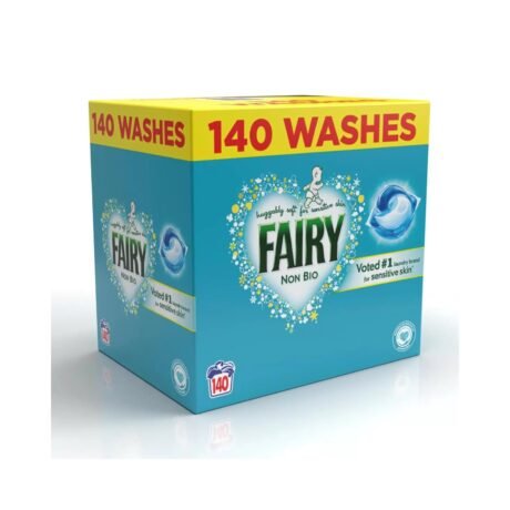 【2026 sale !!! over 10000 sold !!!!】Fairy Non Bio Pods. 140 Washes. Laundry Detergent. Washing Liquid Tablets/Capsules
